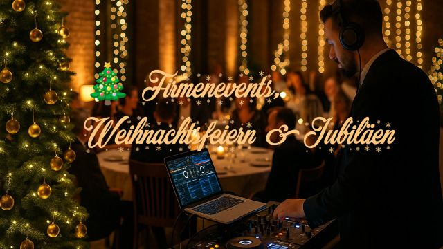Festliche-Firmenfeier-mit-DJ-und-Baum
